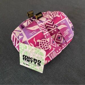 Maui Micro Mitts Fingertip Potholders Hawaiian Tropical Tiki Print NWT